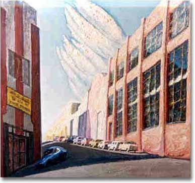 painting entitled 'Afternoon Shadows', from 1986