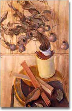 painting entitled 'Still-life w/Dry Branches', from 1988